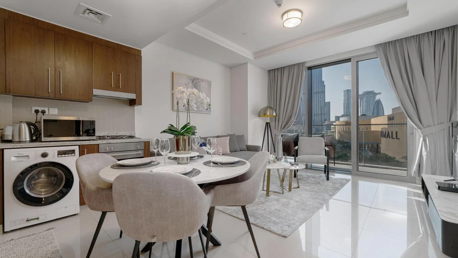 Boulevard Point - Direct Access To Dubai Mall With Full Burj View Apartment